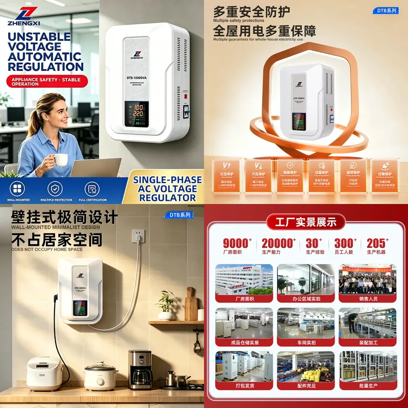 Ac Power Supply - Regulador de Voltaje Electrónico Zhengxi DTB