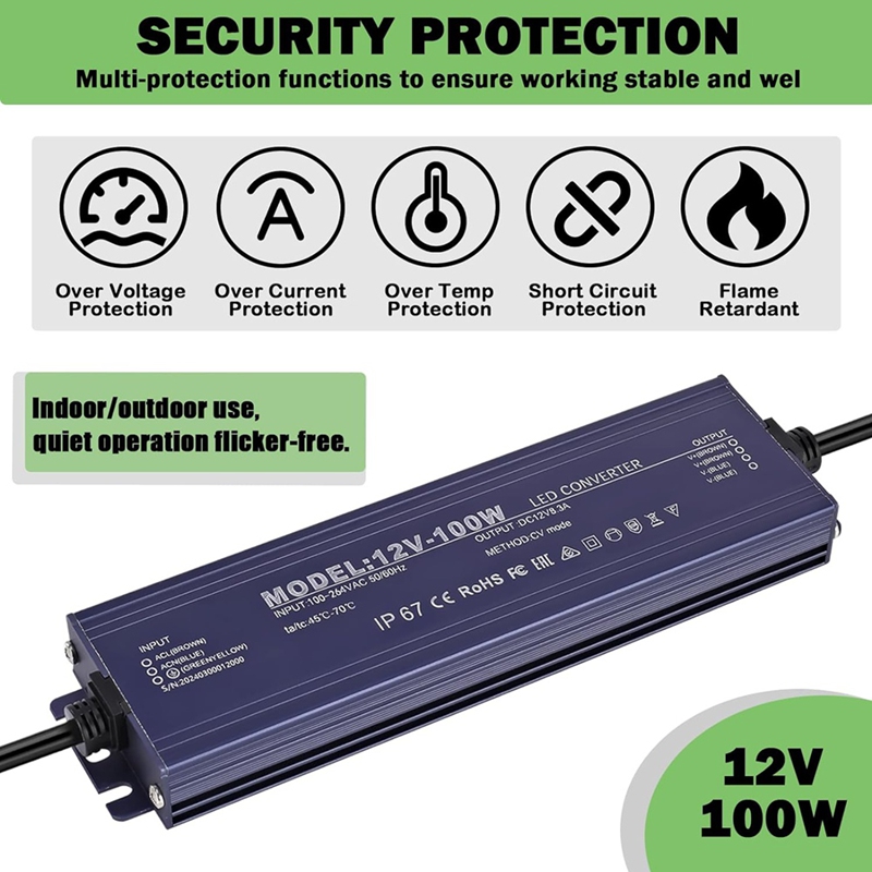 ● Controlador LED de 12 V, res - Dc Power Supply 12V reseña y precio