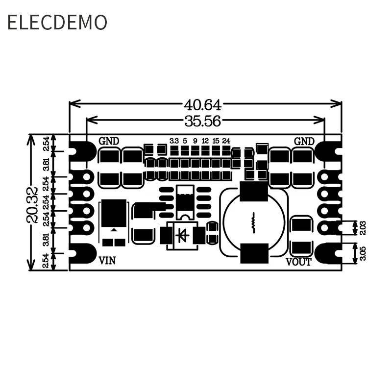 Módulo de fuente de alimentaci - Dc Power Supply 12V reseña y precio