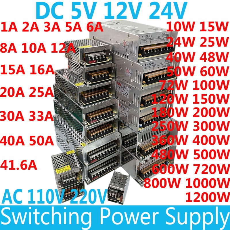Fuente de alimentación conmuta - Smps Power Supply reseña y precio