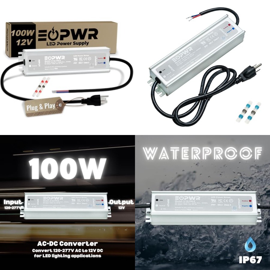 Controlador LED Impermeable IP - Ac Power Supply reseña y precio