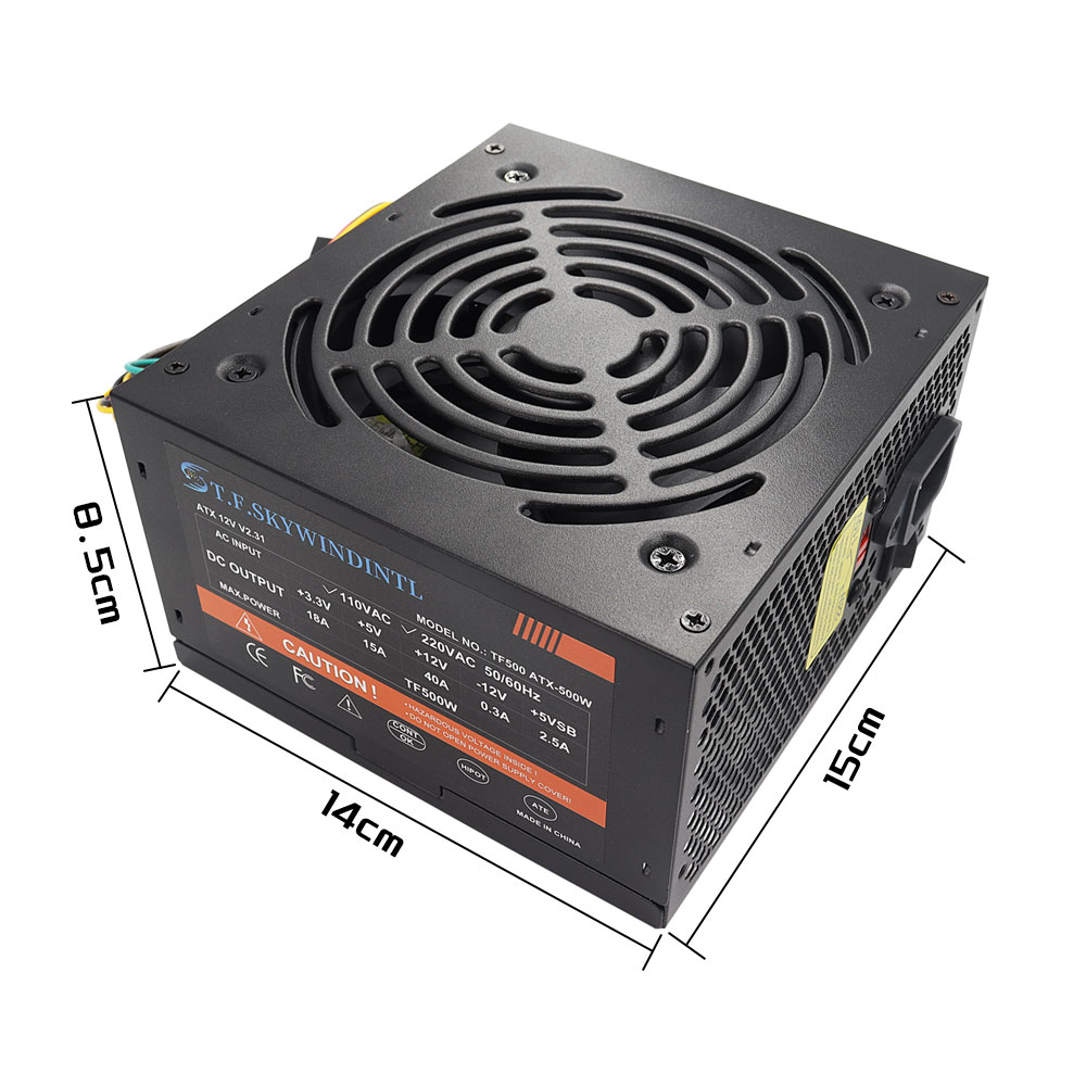 Fuente de alimentación PSU ATX - Power Supply 750W reseña y precio