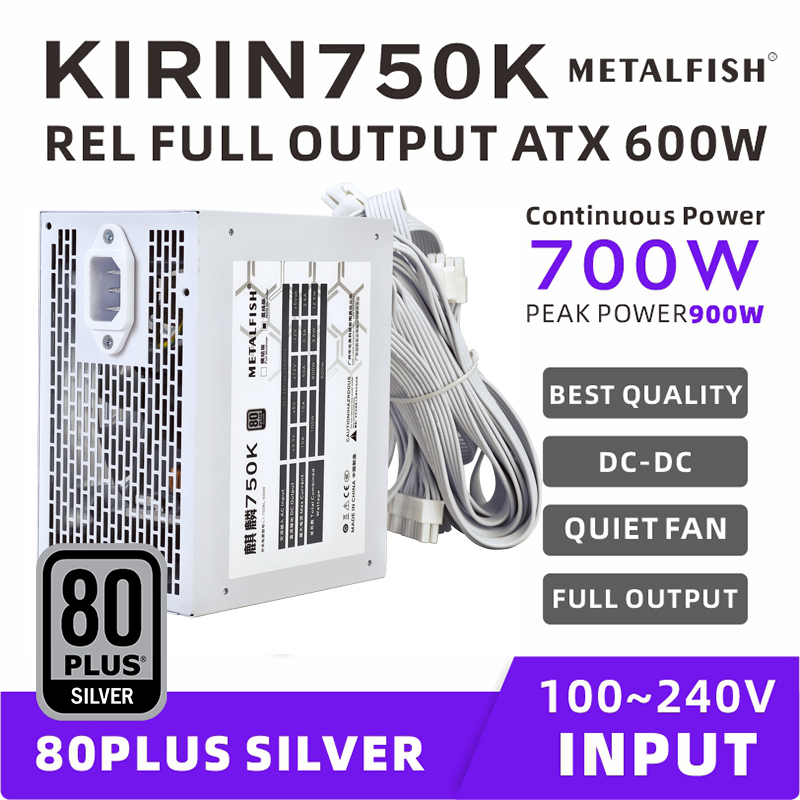 METALFISH KIRIN750K Fuente de  - Power Supply 650W reseña y precio