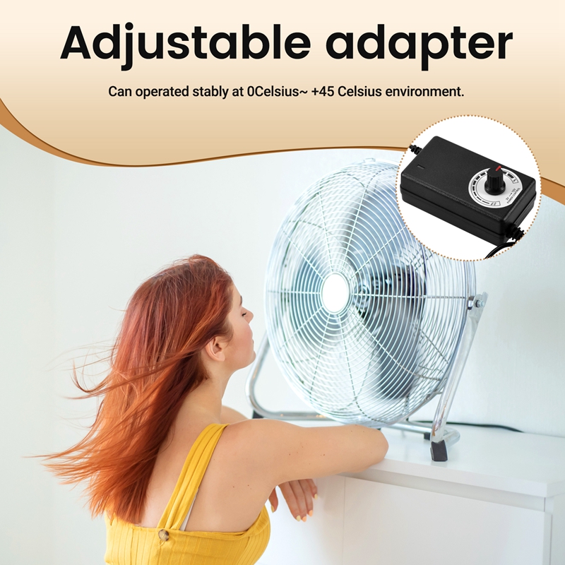 Adaptador de CA a CC, fuente d - Power Supply reseña y precio